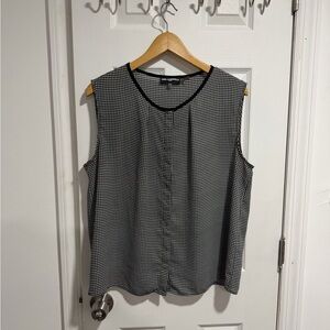 Karl Lagerfeld Checkered Blouse